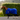 Eureka - Unlined Blue Canvas Rug